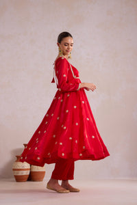 Royal Red Anarkali