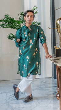floral kurtha