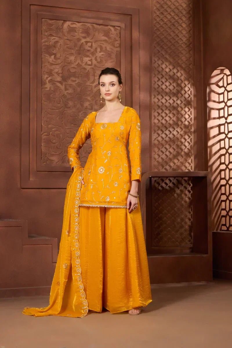 Best Sharara Sets for Weddings in USA - Agapi