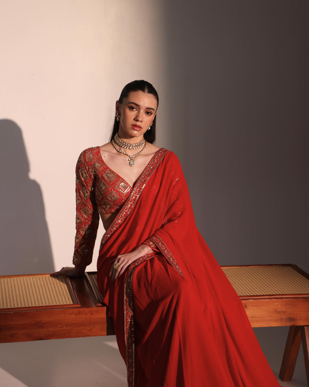 Traditional Teej Festival Attire: The Handwork Details Most Stores Skip