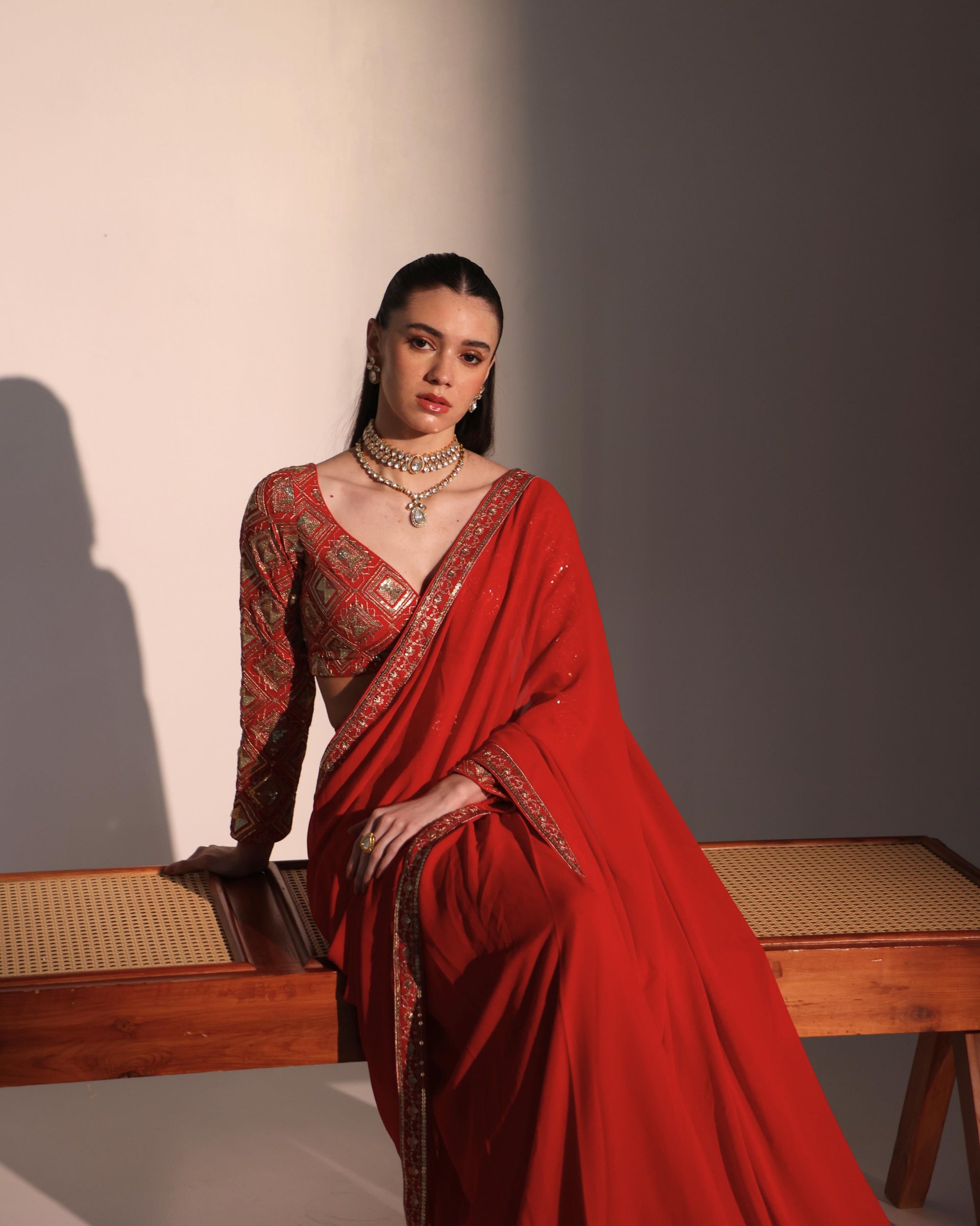 Traditional Teej Festival Attire: The Handwork Details Most Stores Skip