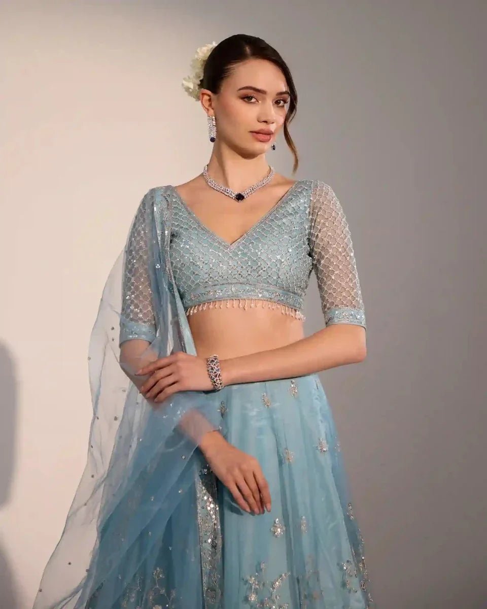 Lehenga Wedding Guest Looks That Don't Compete With the Bride, and Still Steal a Few Glances - Agapi