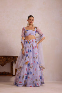 Light Purple Tulip Lehenga