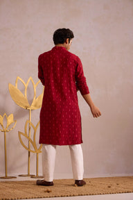 Regal Ruby Kurthi