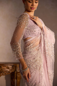 Chandrama Mirror Work Saree