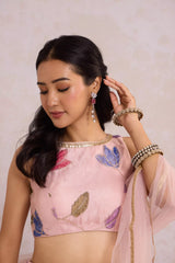 Light Pink Tulip Lehenga