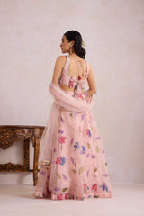 Light Pink Tulip Lehenga