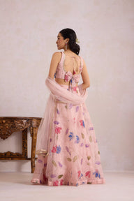 Light Pink Tulip Lehenga