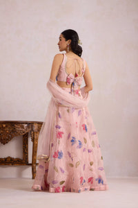 Light Pink Tulip Lehenga