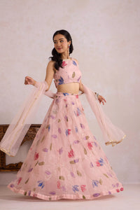 Light Pink Tulip Lehenga