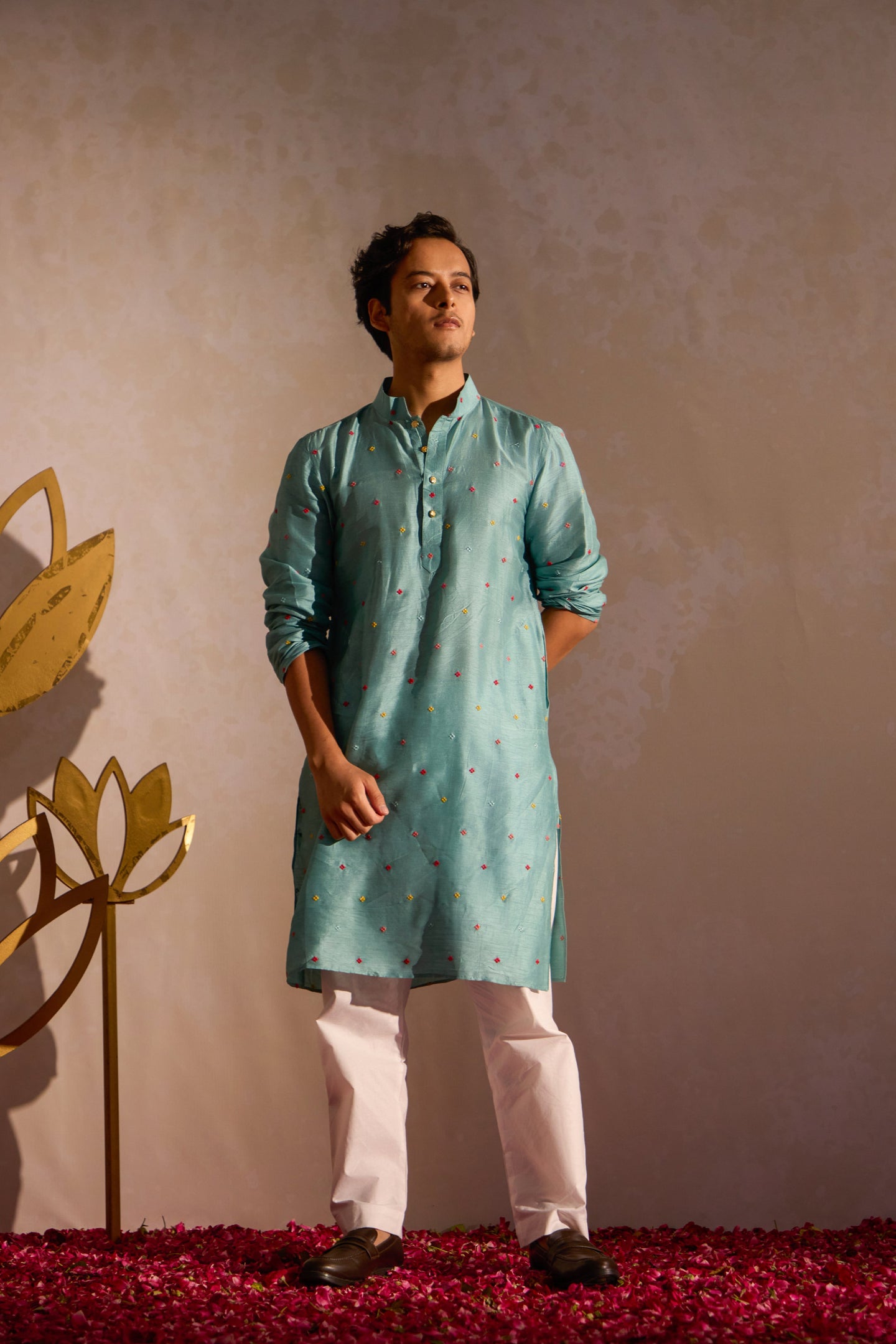 Sky Aura Kurthi