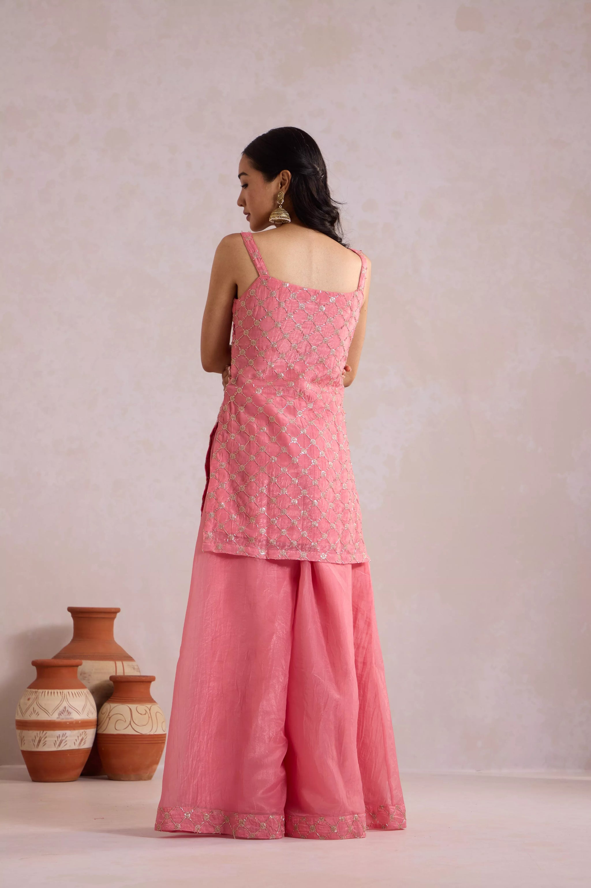 Royal Pink Sharara