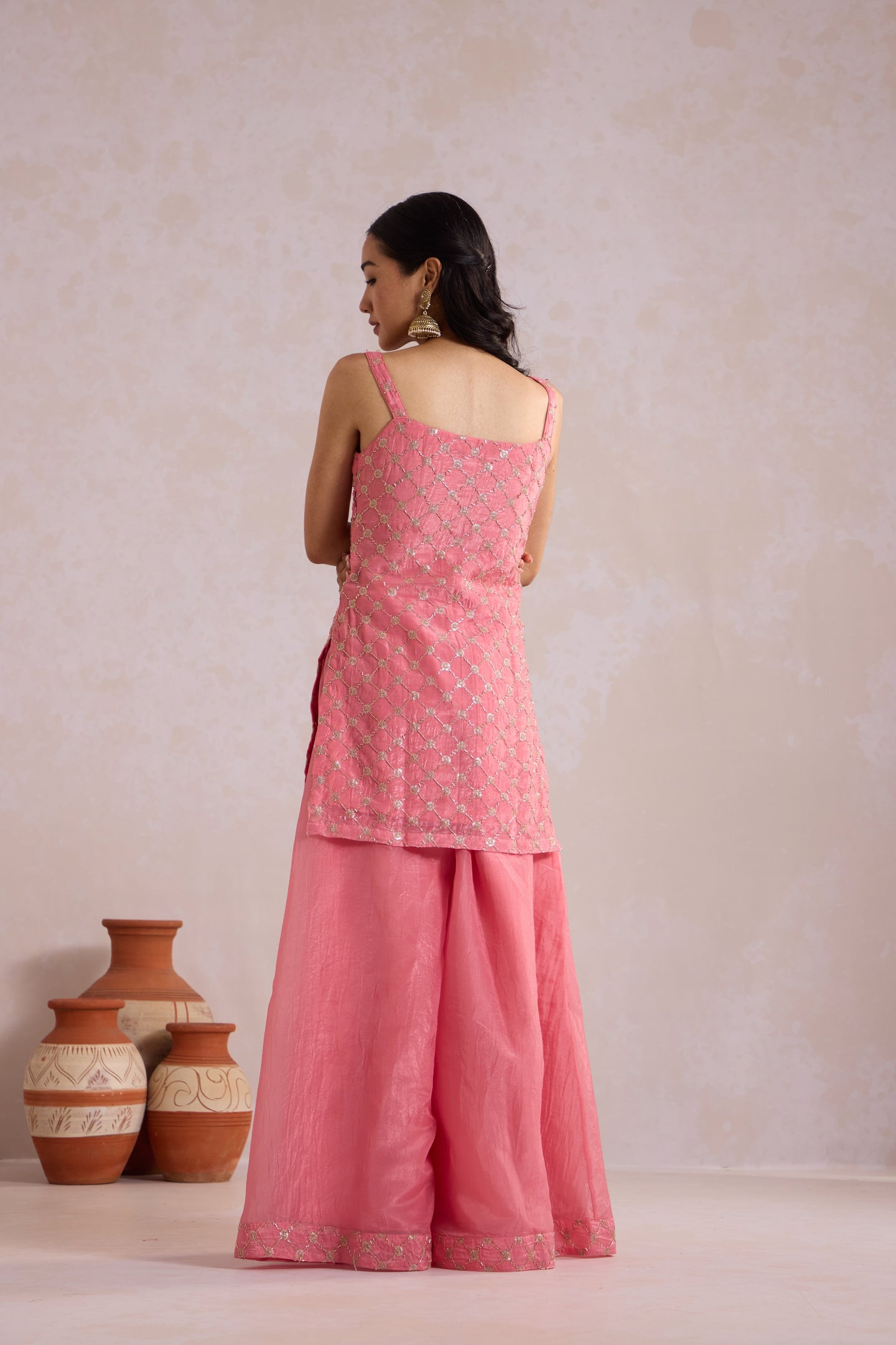 Royal Pink Sharara