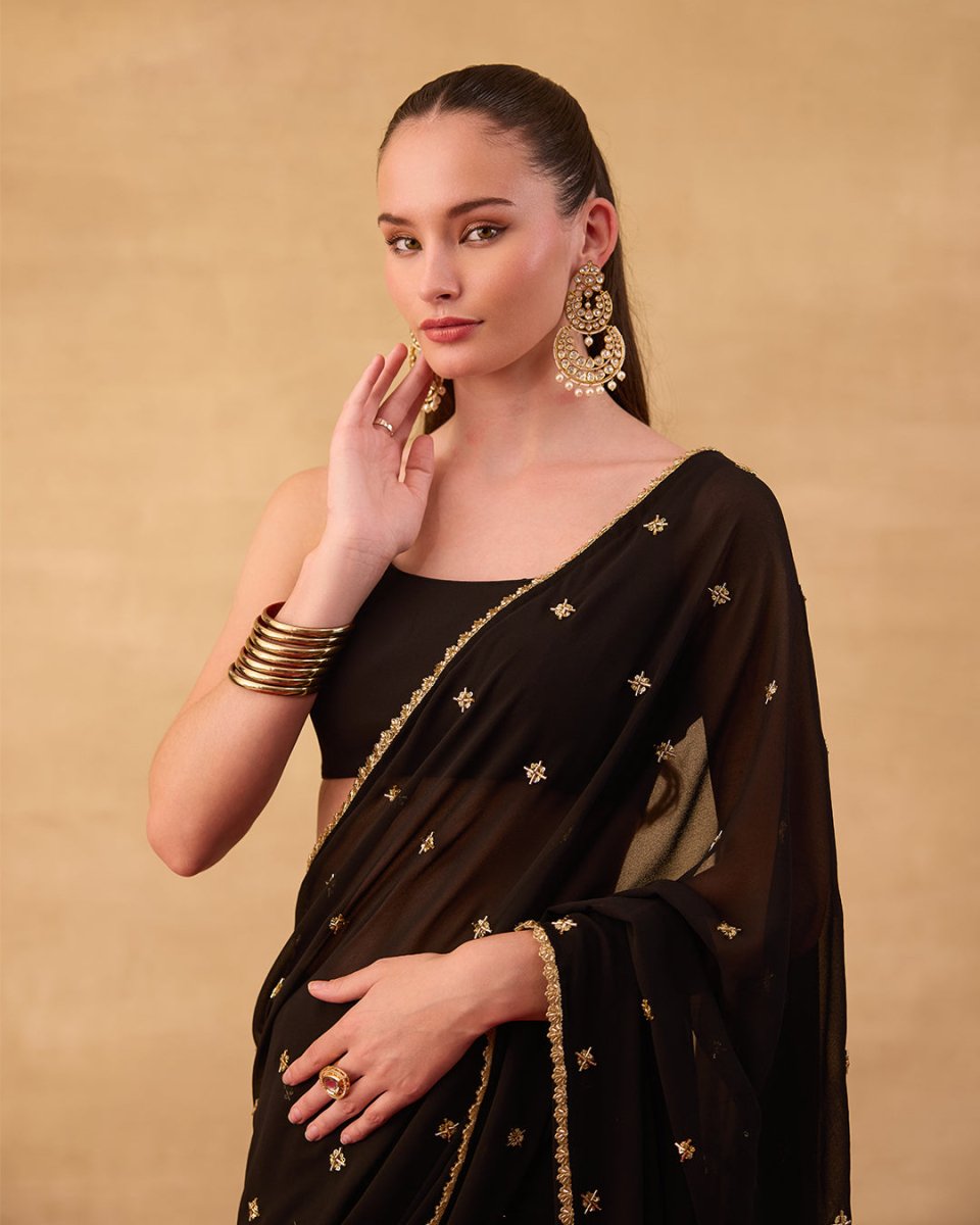 Black Saree - AgapiSarees