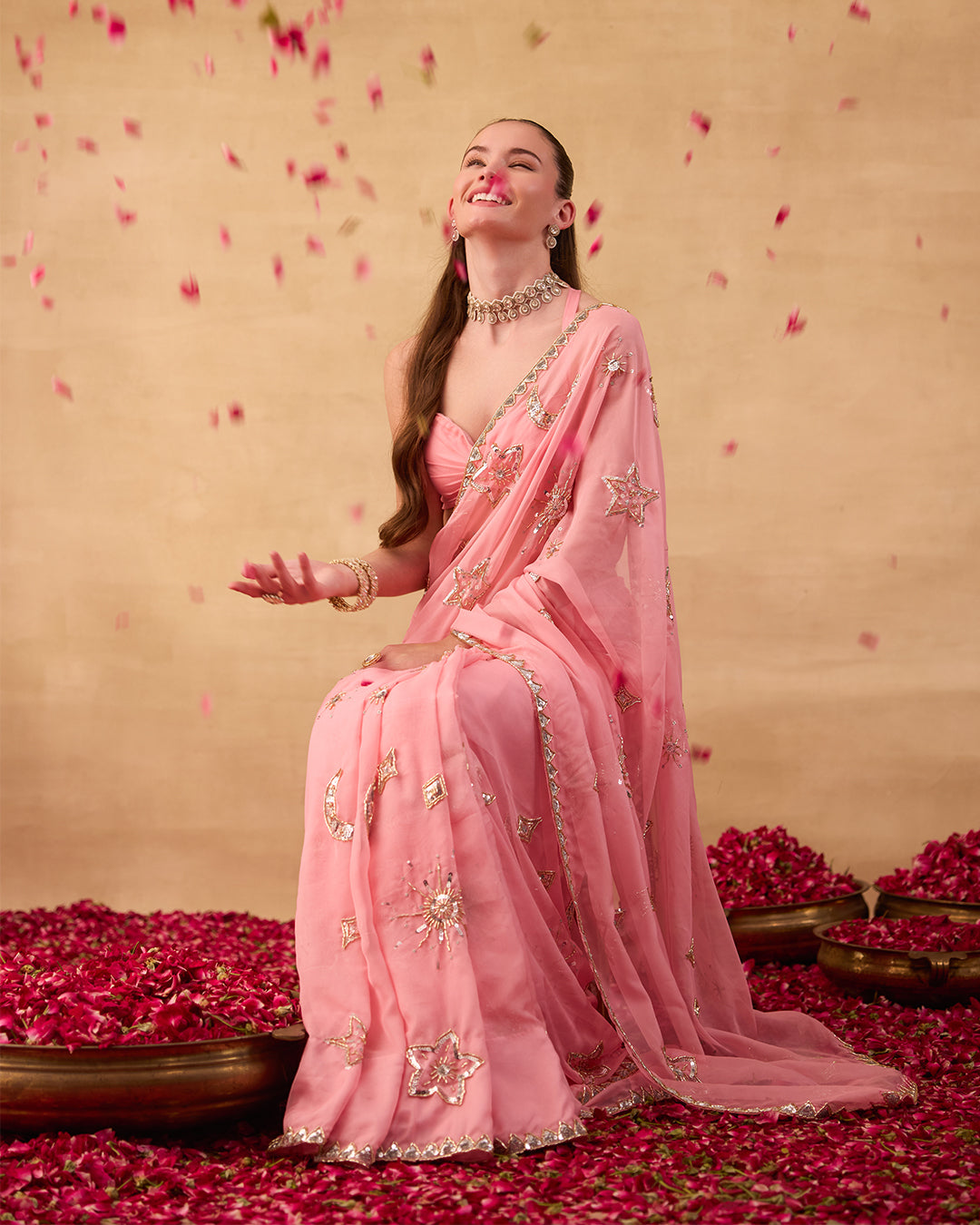 Light Pink Saree