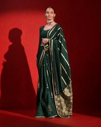 Emerald Green Saree