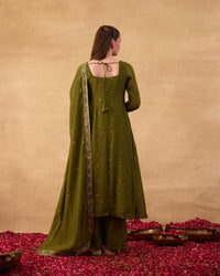 Forest Green Kurti Suit - AgapiKurti