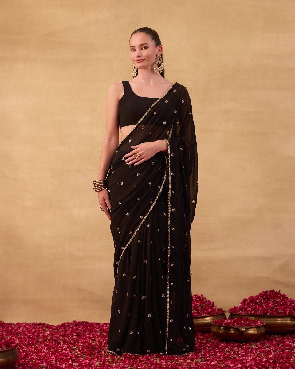 Black Saree - AgapiSarees