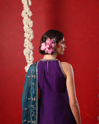 Royal Purple Anarkali Suit
