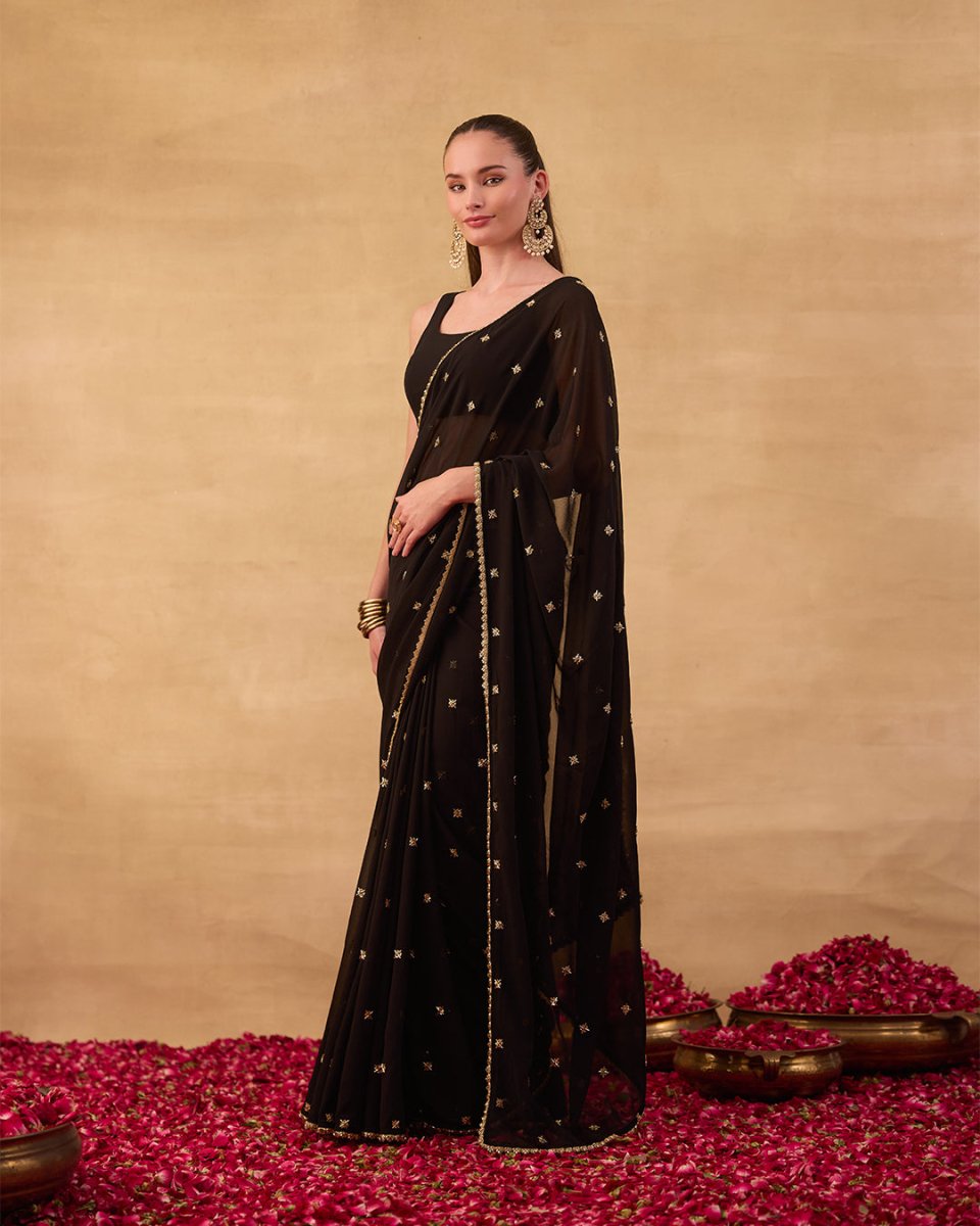 Black Saree - AgapiSarees