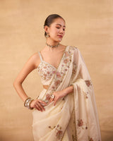 Off White Saree - AgapiSarees