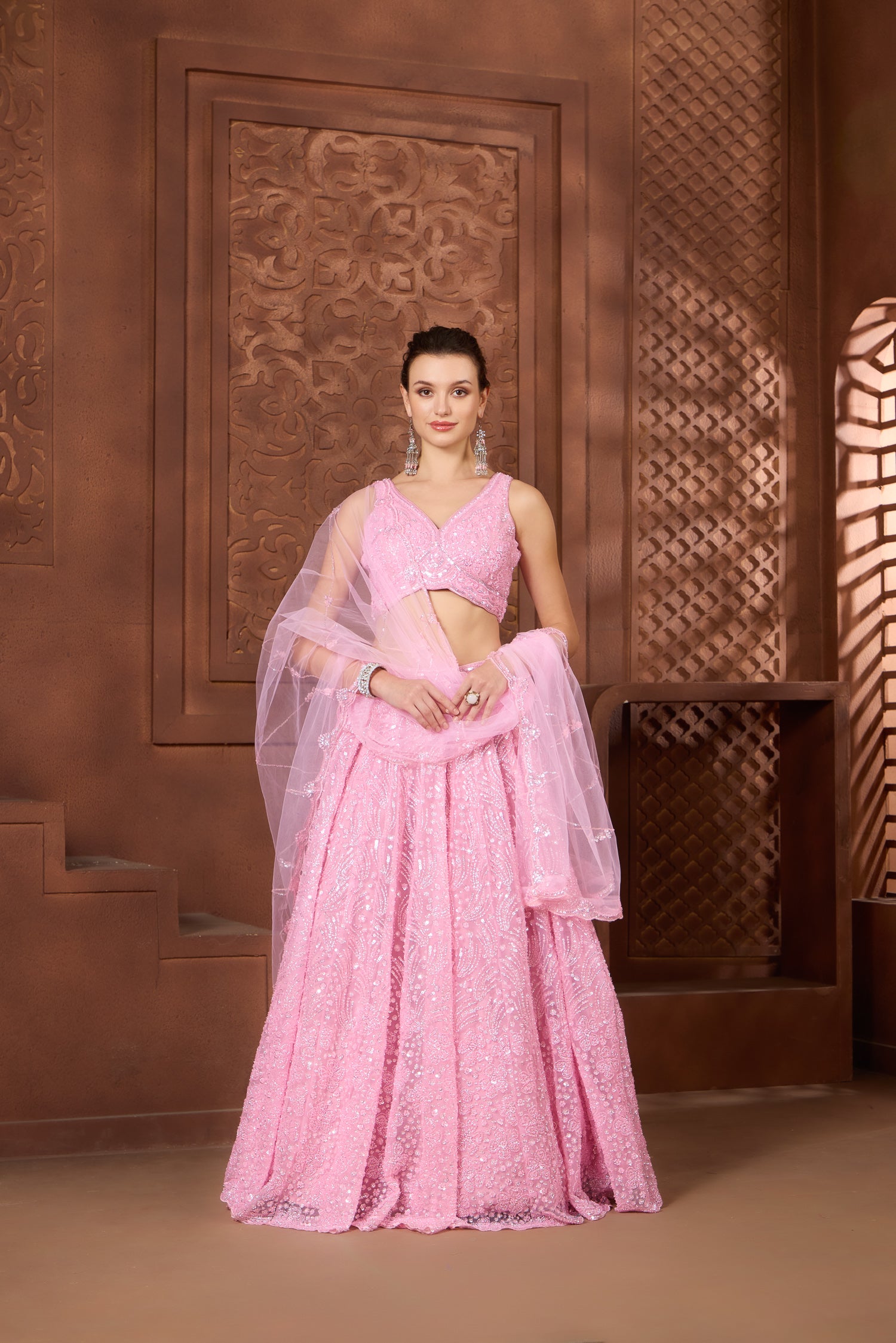 Ira Soft Blush Lehenga