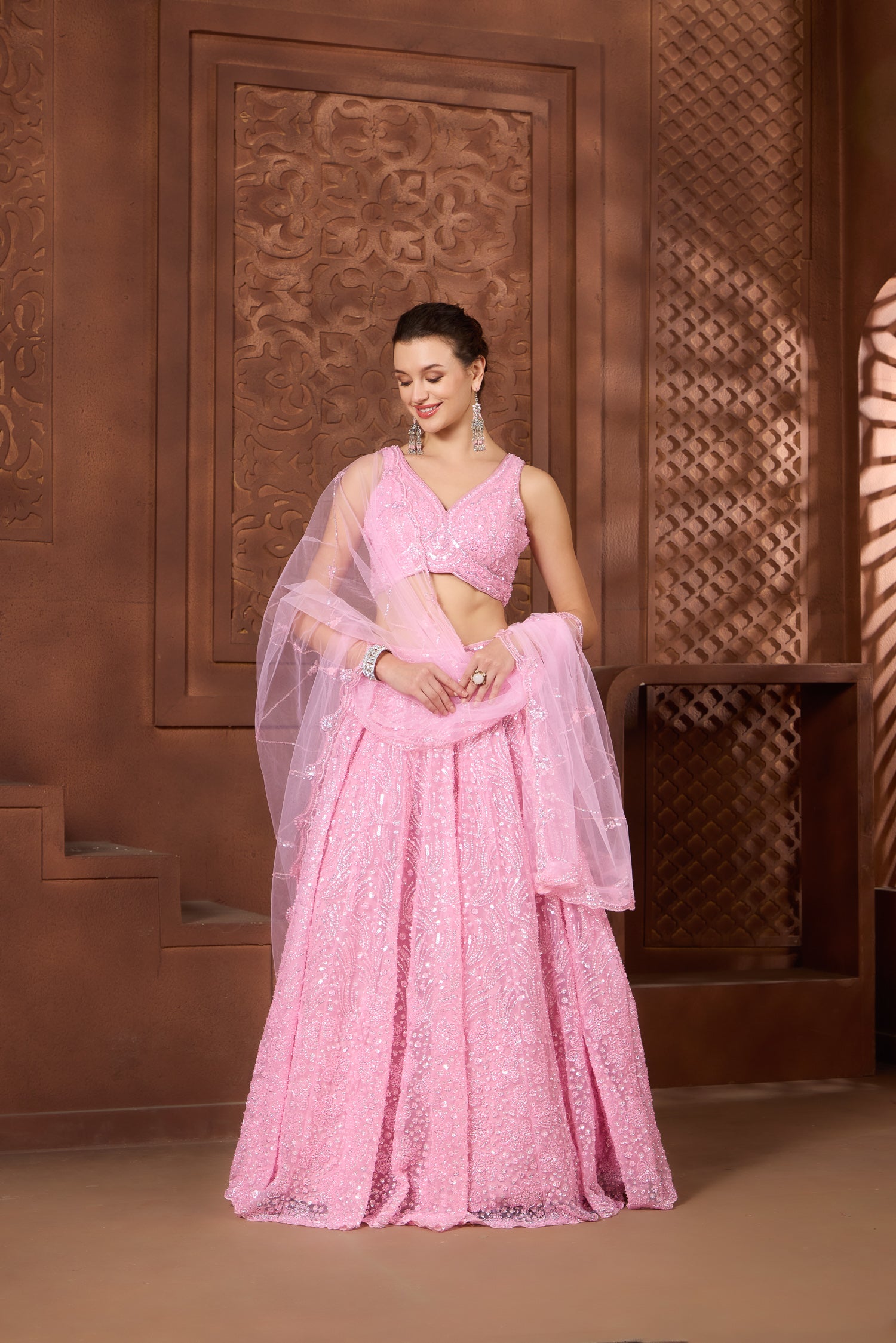 Ira Soft Blush Lehenga