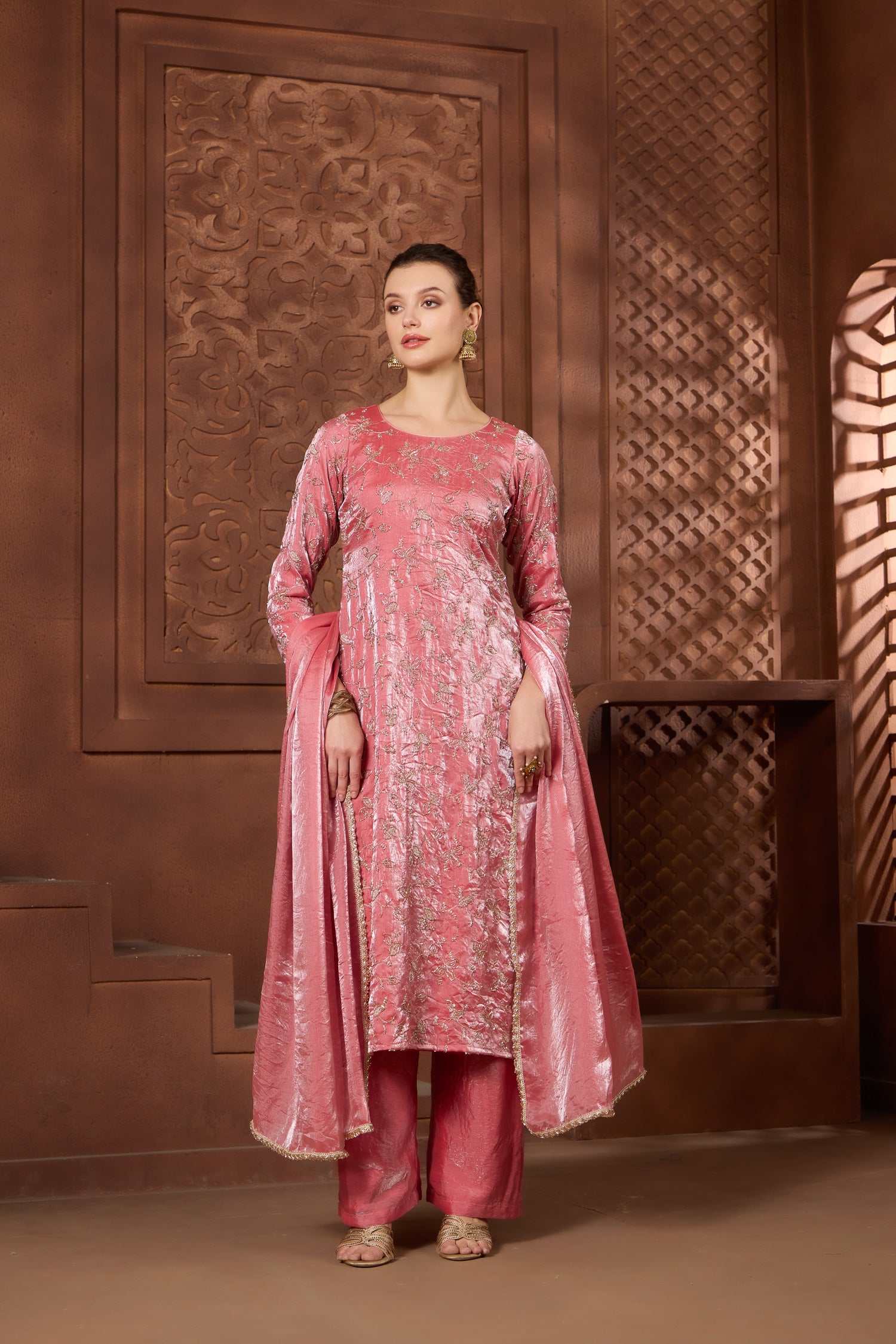 Blush Rose Kurta Set