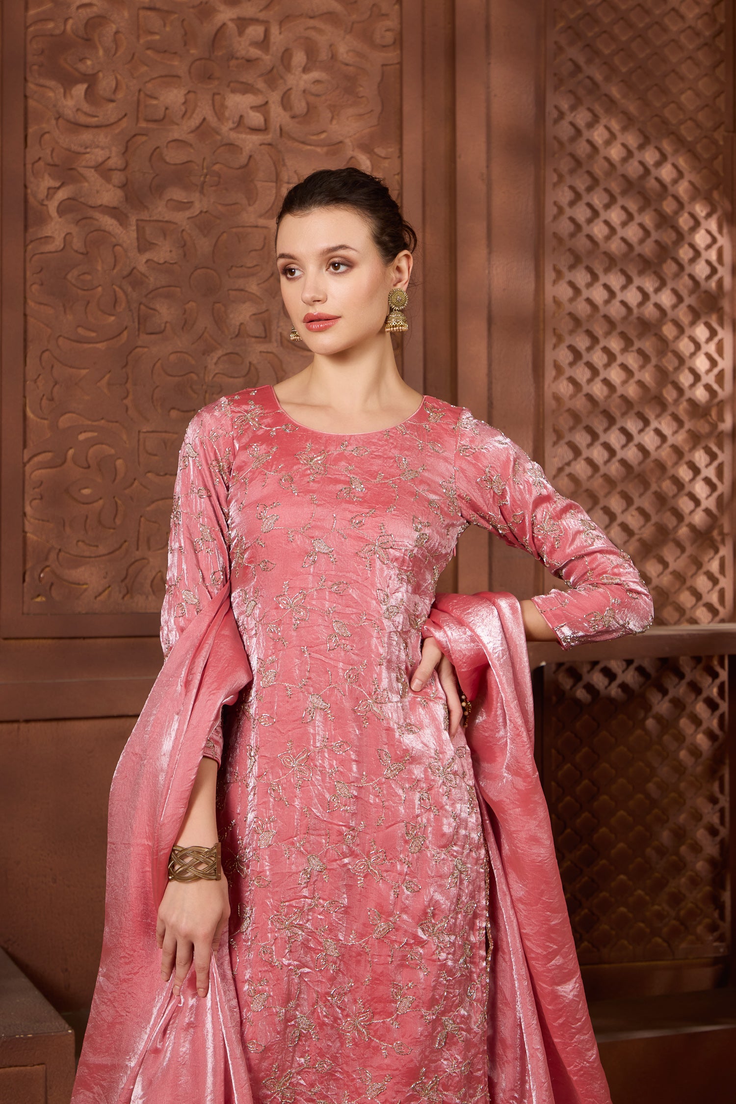 Blush Rose Kurta Set