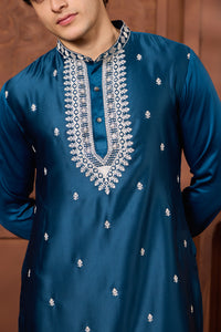 Men’s Rayon Silk Kurta Set