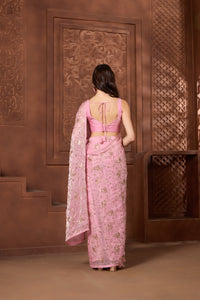 Laila Lavender Ready to Wear Saree