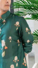 floral kurtha