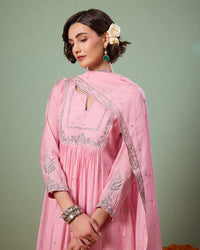 Komal Pink Anarkali Suit