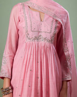 Komal Pink Anarkali Suit