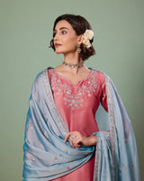 Leher Pink Sharara Suit - AgapiSharara Set