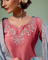 Leher Pink Sharara Suit - AgapiSharara Set