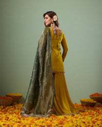 Toran Yellow Sharara Suit - AgapiSharara Set