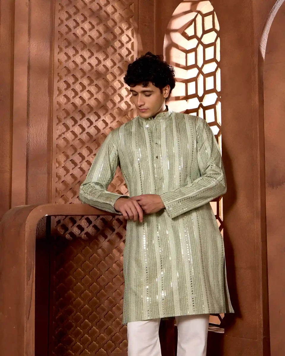 Armaan Kurta Set for Festive & Wedding Occasion Wear - AgapiMen's Kurthi