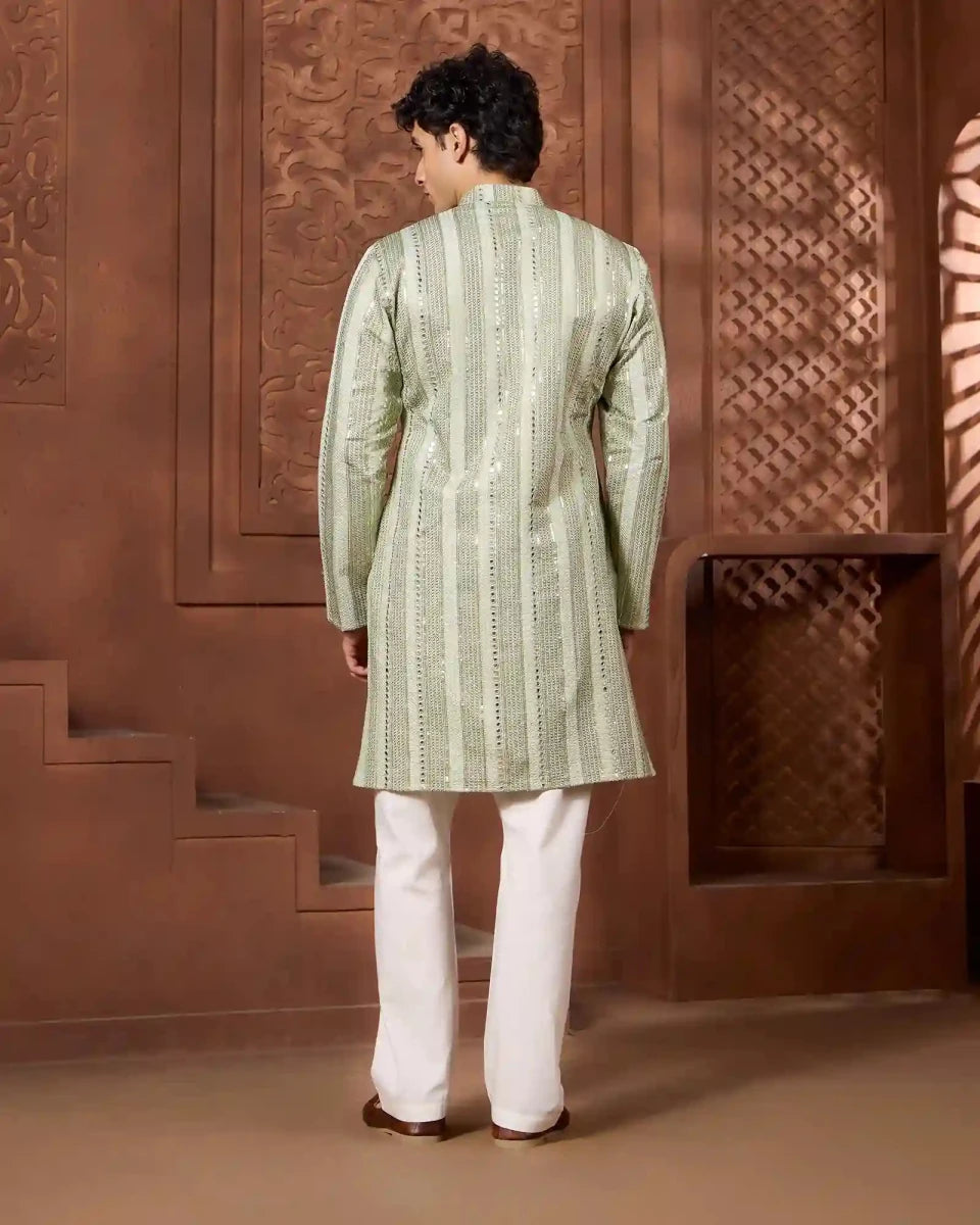 Armaan Kurta Set for Festive & Wedding Occasion Wear - AgapiMen's Kurthi