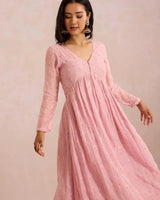 Basanta Baby Pink - AgapiCotton Kurthi