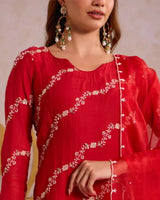 Basanta Gulab Cotton Kurthi with Floral Design – Lightweight Ethnic Daily Wear - AgapiCotton Kurthi