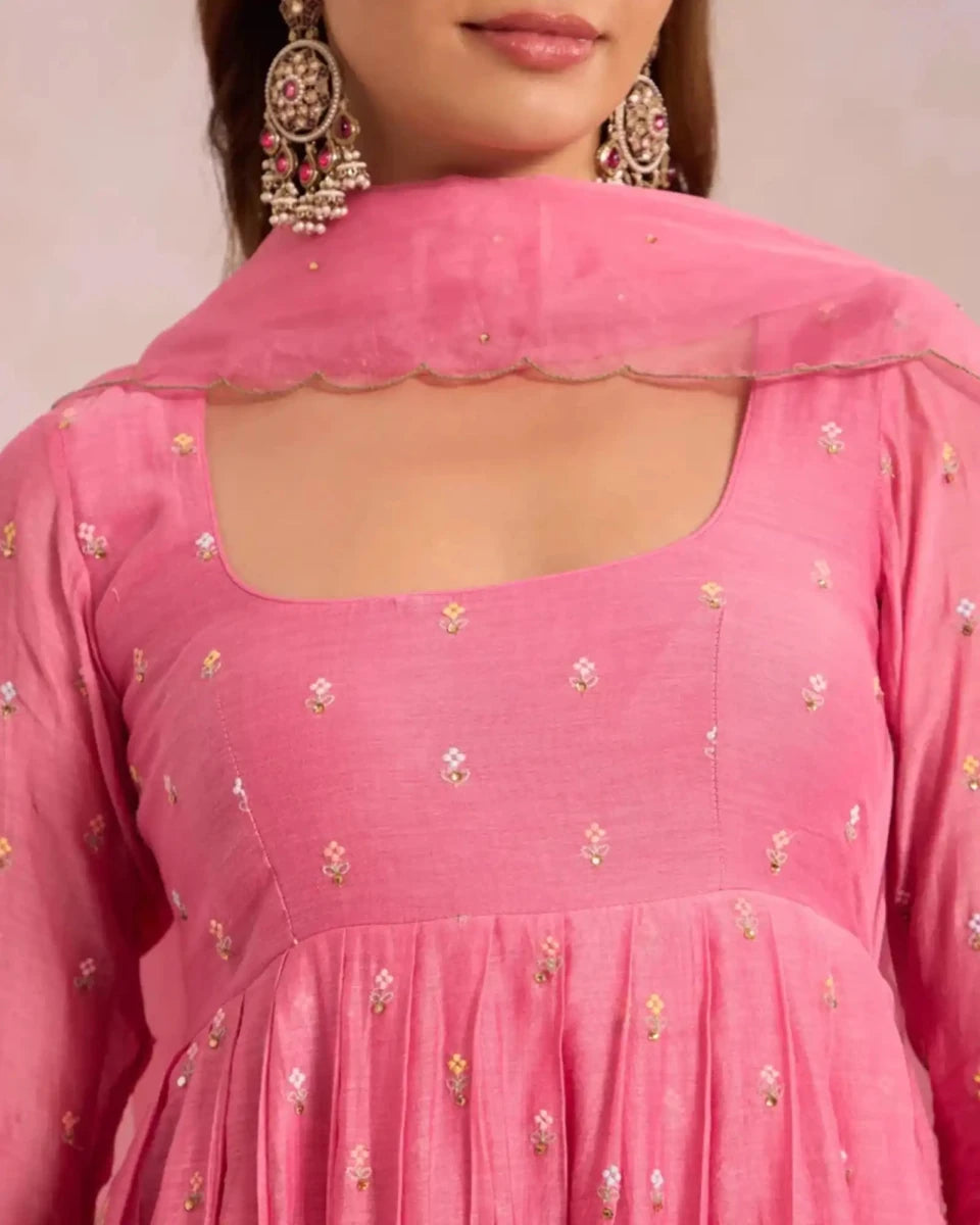 Basanta Mitho Pink - AgapiCotton Kurthi