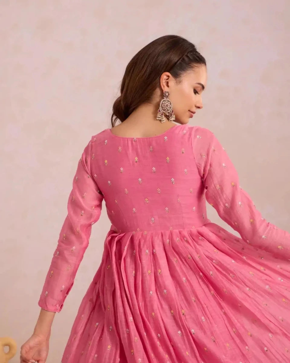 Basanta Mitho Pink - AgapiCotton Kurthi