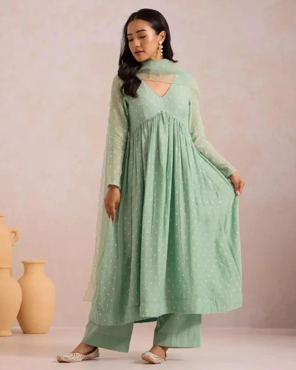 Basanta Pista - AgapiCotton Kurthi