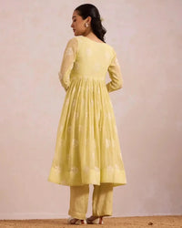 Butter Yellow Basanta - AgapiCotton Kurthi