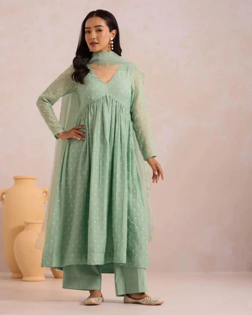 Basanta Pista - AgapiCotton Kurthi