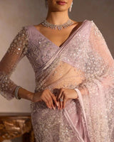Chandrama Mirror Work Saree for Festive & Wedding Wear - AgapiSarees