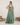Mira Teal Green Fendi Silk Lehenga