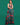GREEN FLORAL GHARARA - AgapiSharara Sets