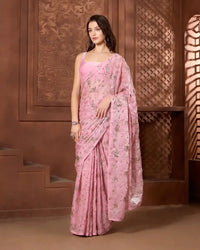 Laila Lavender Ready to Wear Saree - AgapiSarees